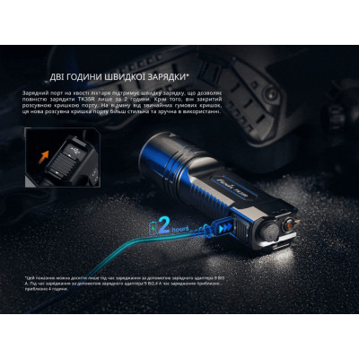 Фонарь Fenix TK35R з УФ світлом (TK35R) Вінниця - фото 7