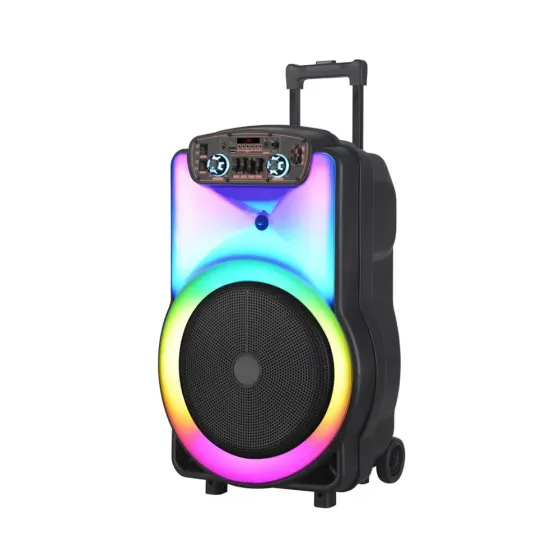 Портативна акустична колонка ZXX-1520 120Вт, 15" динамік, TWS/FM/USB/TF/BT/LED, 2 мікрофони, пульт ДК Одеса