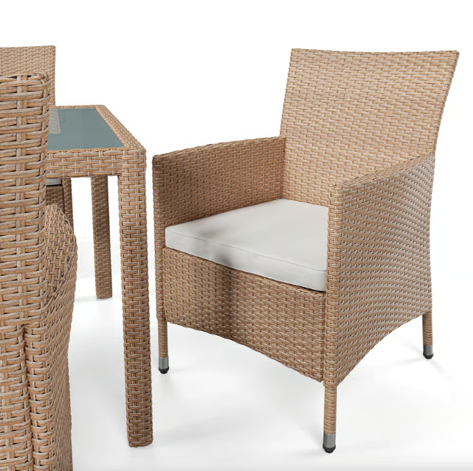 Садові меблі Di Volio VERONA 6+1 бежево-кремові Київ - фото 3