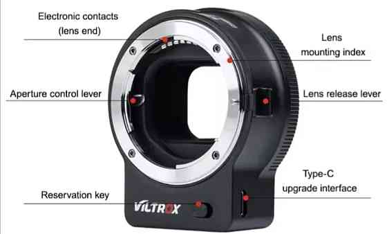 Адаптер Viltrox NF-Z AF‼️ об'єктив Nikon F/камера Ni. Харків