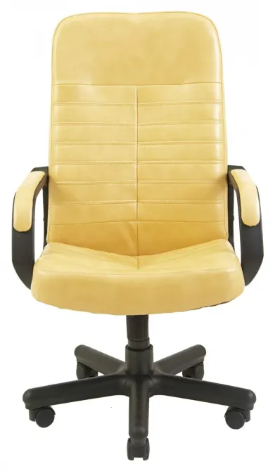 Офисное Кресло Руководителя Richman Prius Madras Gold Beige Пластик Рич М1 Tilt Бежевый Киев - изображение 1