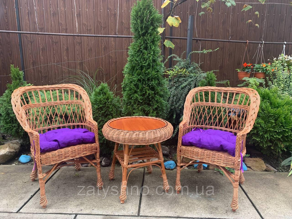 Плетеная мебель, набор Киев - изображение 10