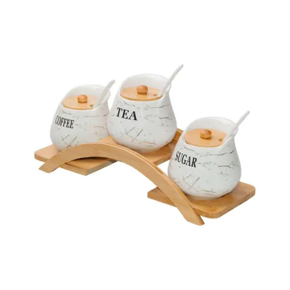 Набір банок для чаю та кави 500 мл Київ - фото 2