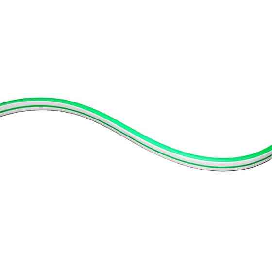 LED неонова стрічка 10Вт 12В 6х12 мм SMD2835 120 діодів 120Лм/Вт зелений, серія Neon, гарантія 3 роки Дніпро