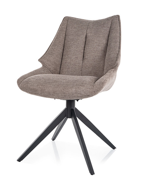 Стілець CODA BREGO чорний каркас/беж 34 Киев - изображение 3