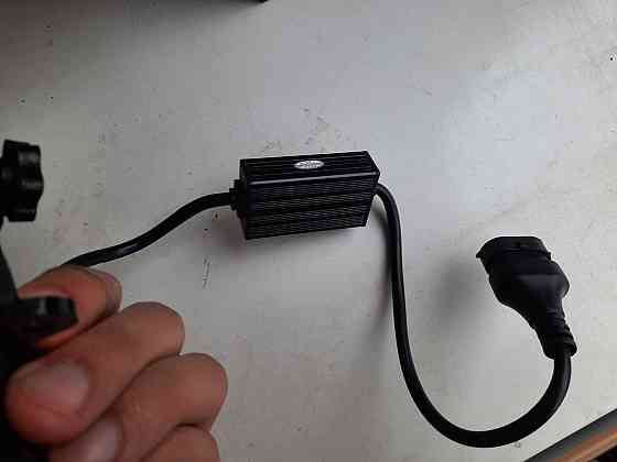 Противотуманные фары LED линза универсальная 3,5 дюйма 85мм туманка 60 ватт белая/желтая (два режима) Харьков