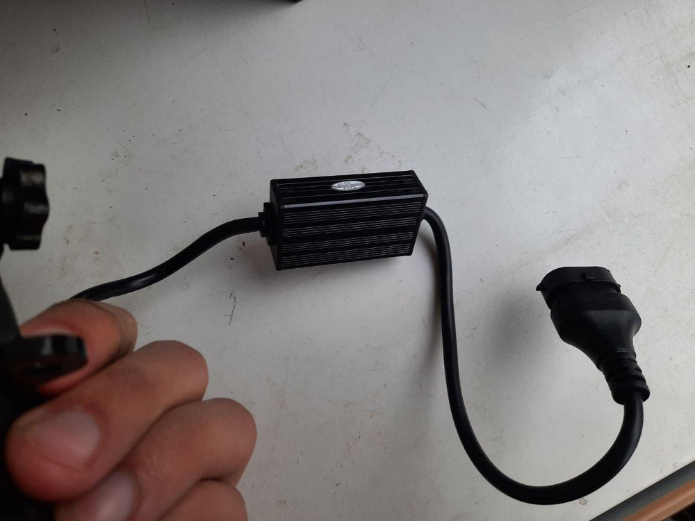 Противотуманные фары LED линза универсальная 3,5 дюйма 85мм туманка 60 ватт белая/желтая (два режима) Харьков - изображение 6