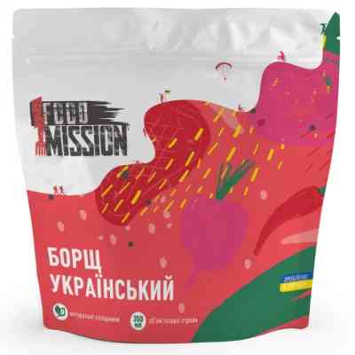 Їжа швидкого приготування Food Mission Борщ Український 40 г (fm.30689) Вінниця