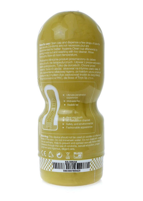Мастурбатор - Passion Cup Vagina Gold Sex Aura Київ - фото 4