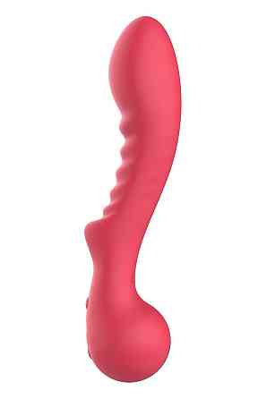 Вибратор рельефный для точки G Dream Toys Amour Aimee, красный Sex Aura Киев
