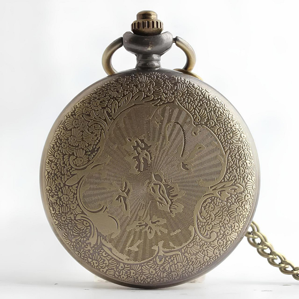 Часы на цепочке с гербом Хогвартс RESTEQ 47 мм, Часы карманные Гарри Поттер, Часы с эмблемой Хогвартс Киев - изображение 4