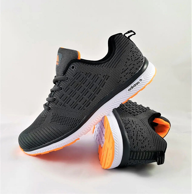 Кросівки Чоловічі Adidas Runner Boost Сірі Адідас (розміри: 42) Відео Огляд Дніпро - фото 6