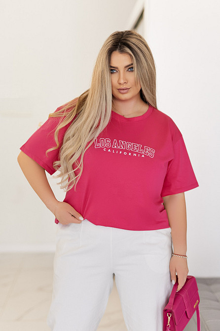 Футболка жіноча вільного крою LaLaLand Батал Київ - фото 10