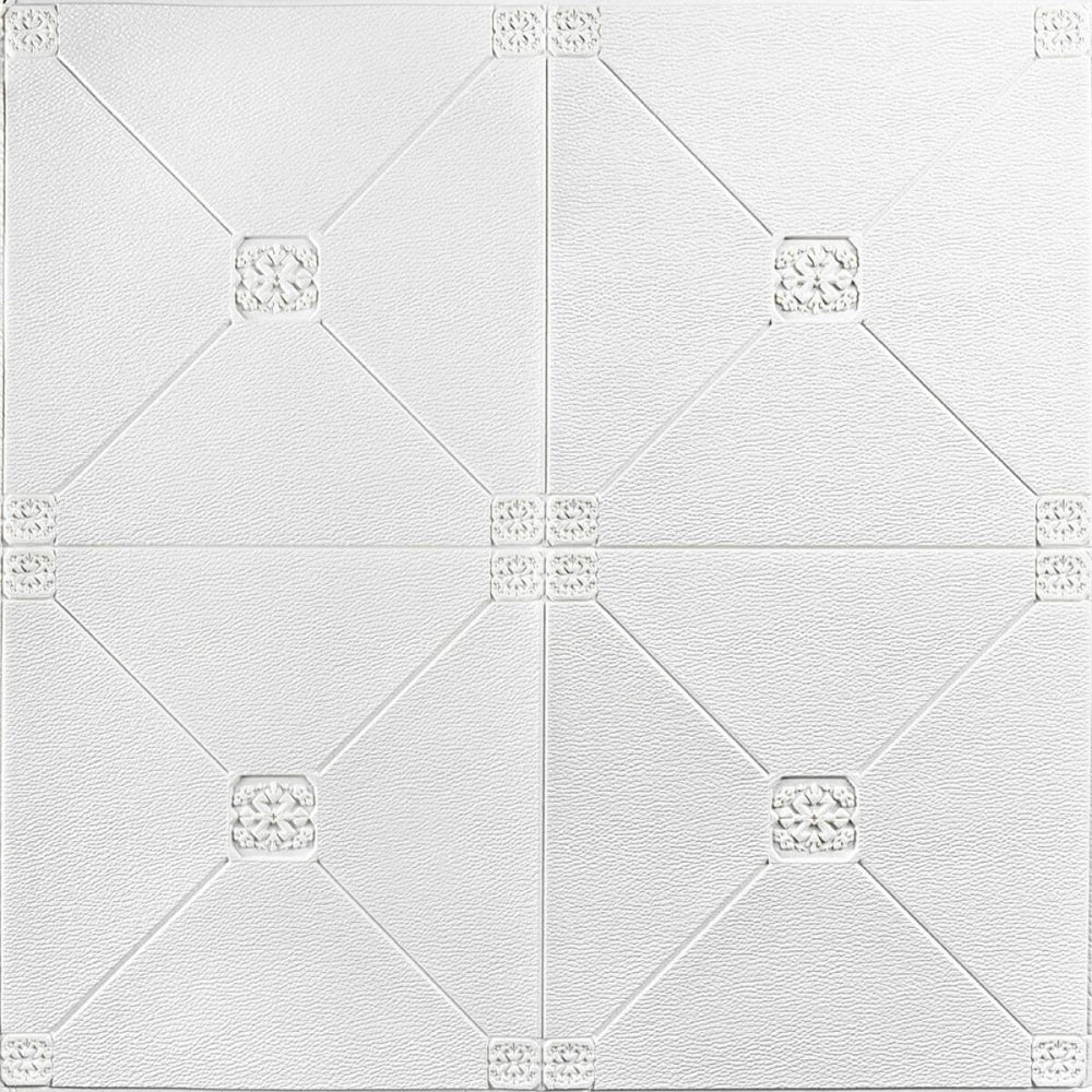 Самоклеющаяся декоративная потолочно-стеновая 3D панель 700x700x4.5мм Плитка (164) SW-00000181 Днепр - изображение 1