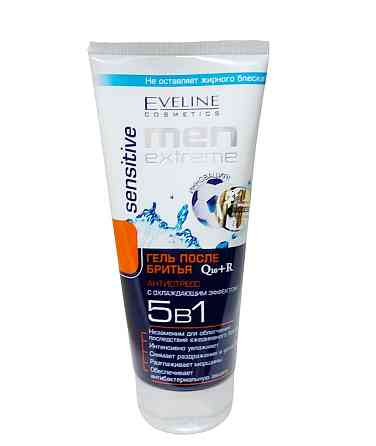 Гель після гоління Eveline 5 в 1 Q10+R Sensitive Запоріжжя