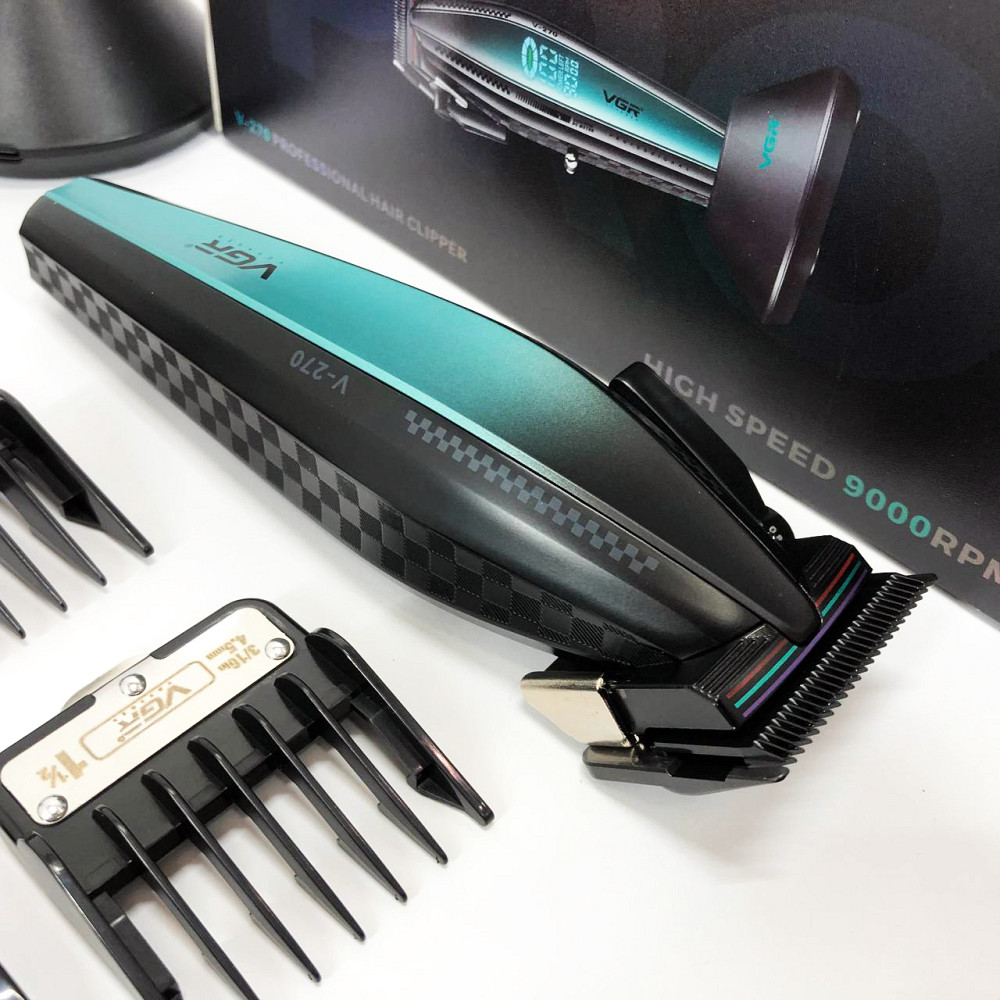 Триммер для стрижки аккумуляторный профессиональный VGR, Хороший беспроводной триммер TP-84 Львов - изображение 10
