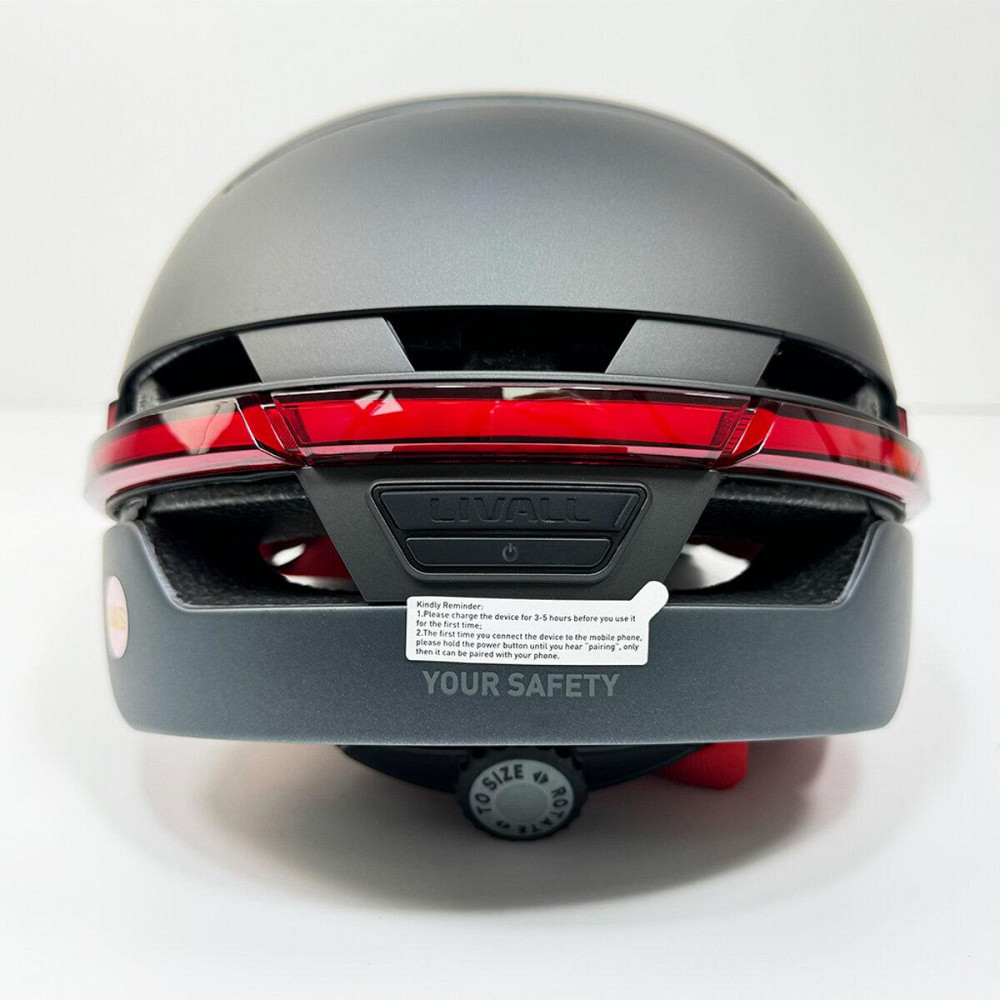 Захисний шолом Livall BH51M NSO Black, акустика JBL, мікрофон, сигнали поворотів та стопів, LIV-JB51MN-5312 Одеса - фото 6