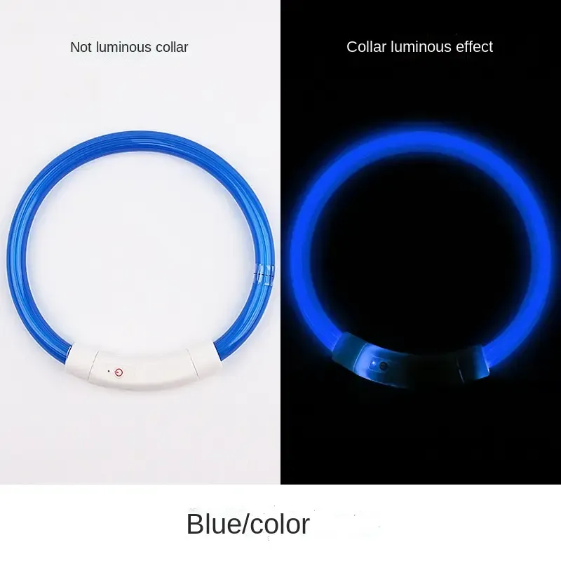 Ошейник светодиодный для собак | Светящийся ошейник для животных 50 см Коломыя - изображение 8
