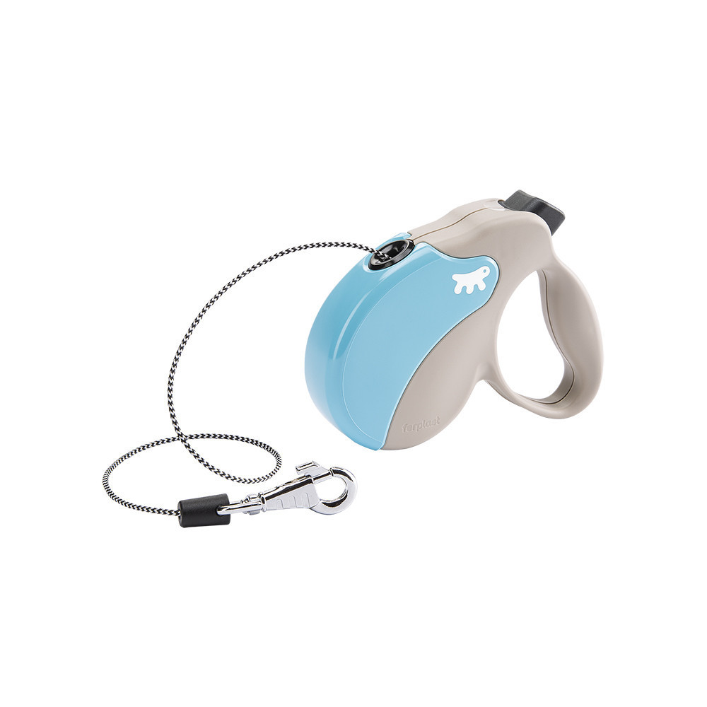 Поводок - рулетка для собак со шнуром Ferplast Amigo Cord (Ферпласт Амиго Корд) 12 х 3 х h 10 см - MINI, Голубой Запорожье - изображение 1