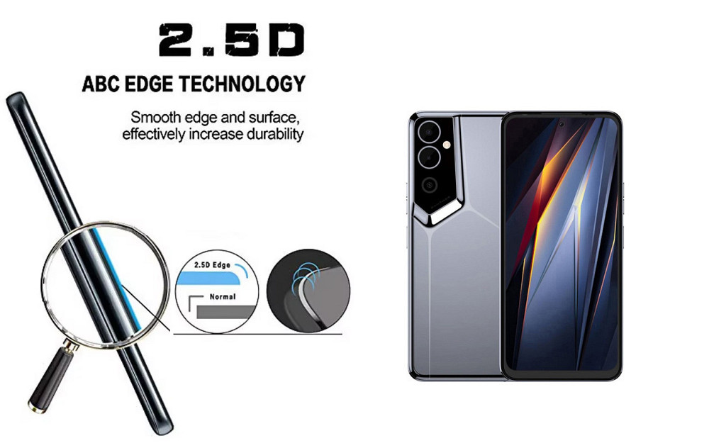 Захисне скло ArmorGlass для Tecno POVA Neo 2 LG6n – стійке до подряпин та ударів Київ - фото 2