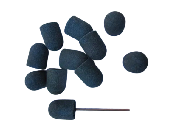 Насадки для фрезера средние педикюрные 100 гр насадка + 10 колпачков Киев - изображение 1