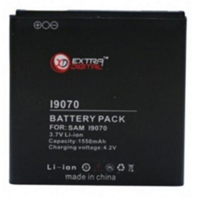 Акумуляторна батарея Extradigital Samsung GT-i9070 Galaxy S Advance (1550 mAh) (BMS6306) Вінниця - фото 1