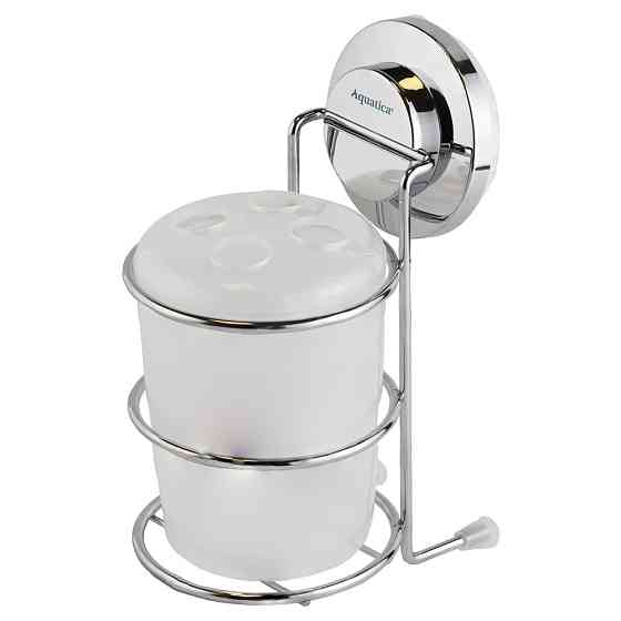 AQUATICA Стакан на вакуумной присоске s38 73×100×163мм AQUATICA (9783825) Киев