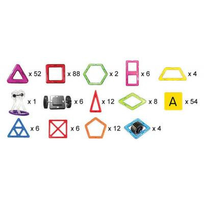 Конструктор Магнікон 268 деталей Plastic box (MK-268) Винница - изображение 8