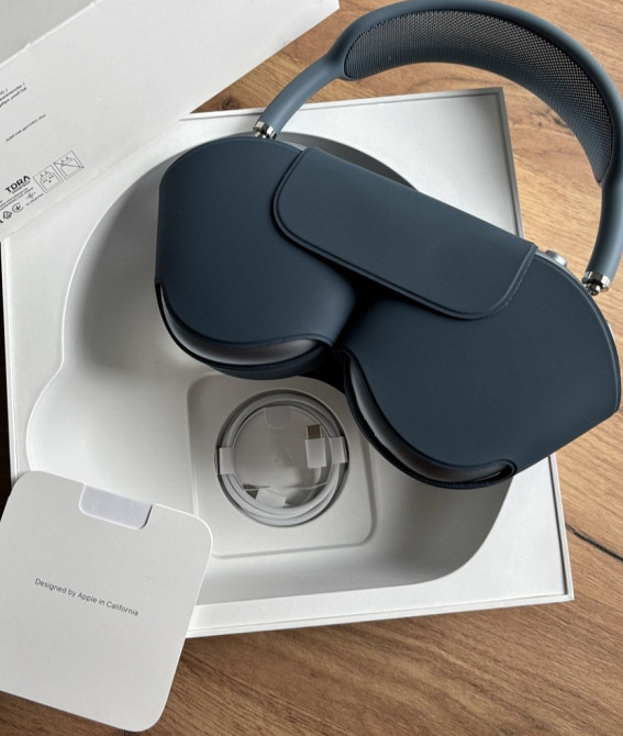 Оригінальні Apple AirPods Max 2024 USB-C Blue Киев - изображение 7