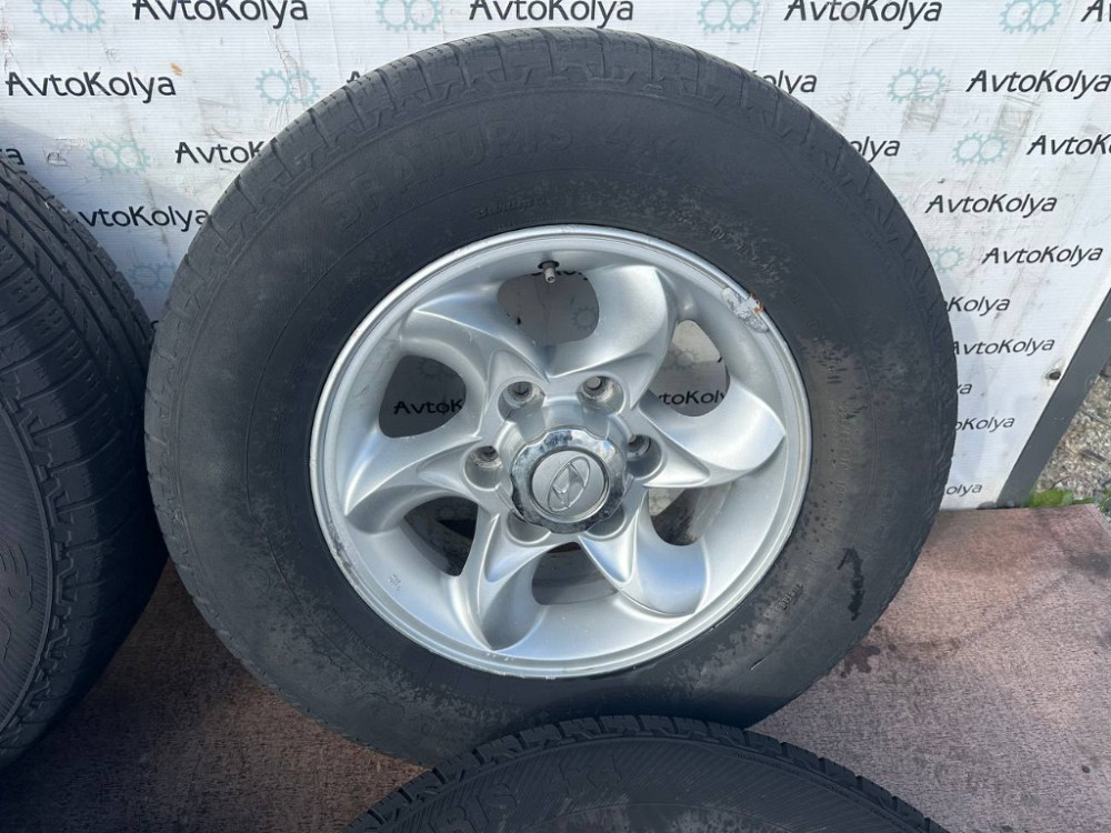 Диск литий з шиною 255/65 R16 Hyundai Terracan 2001-2007 (комплект) Ковель - изображение 4