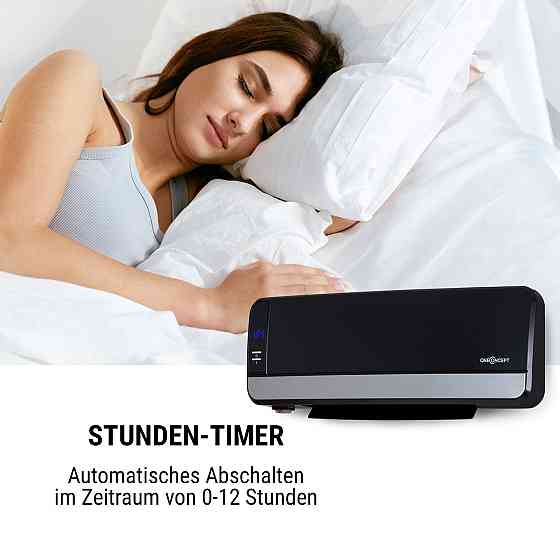 Настінний нагрівач Wallkyrie 1000 Вт/2000 Вт 10-49 °C термостат чорний 1200/2000 Вт (Німеччина, читати Рівне