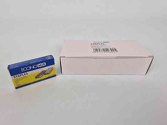 Скоби для канцелярського степлера No24 (10000шт) Economix E40302 (1 кор) Харків
