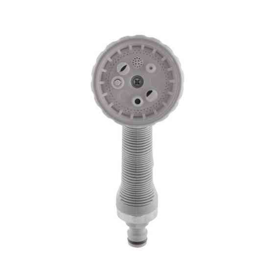 Пистолет-распылитель для полива, 8 режимов, материалы: ABS, PP, TPR INTERTOOL GE-0001 Киев