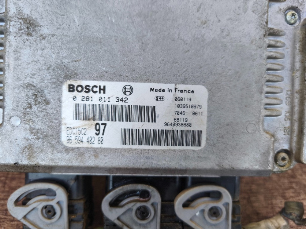 Блок керування двигуном Fiat Scudo 2.0 1996-2006 (0281011342) Ковель - изображение 5