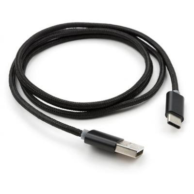 Дата кабель USB 2.0 AM to Type-C 1m LED black Vinga (VCPDCTCLED1BK) Винница - изображение 2