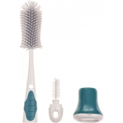 Щіточка для миття пляшечок Akuku на підставці (A0511) Вінниця - фото 1