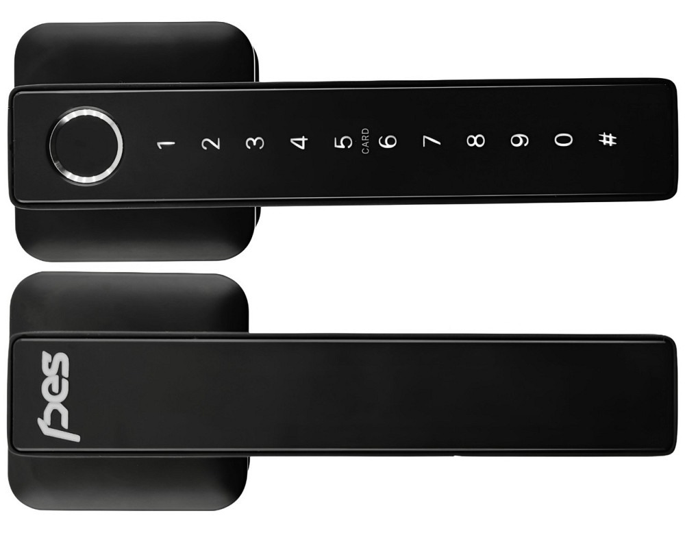 PES Hand 2 чорний розумний біометричний замок для дверей Київ - фото 1