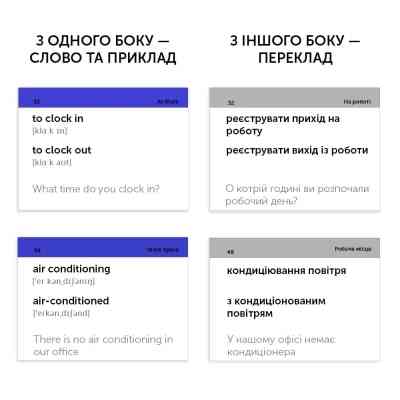 Обучающий набор English Student Карточки для изучения английского языка Business English, украинский (41315776) Винница