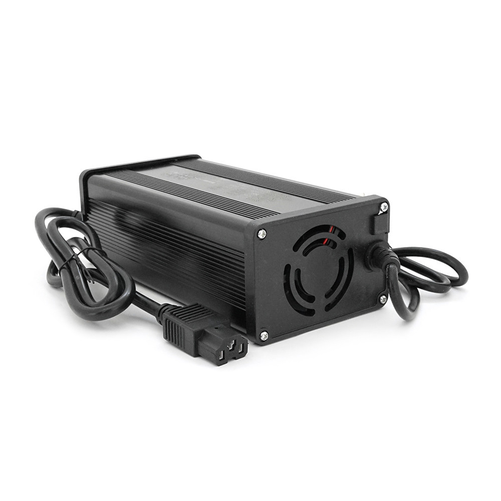 Зарядний пристрій Jinyi для акумуляторів LiFePo4 72V(87,6V),24S,18A,штекер Triangle plug (T-tipe/IEC/C13 N+L-), з індикацією,BOX Київ - фото 3