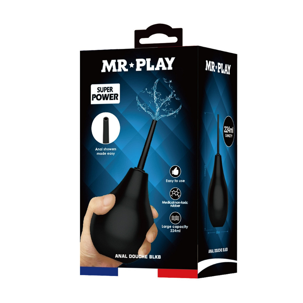 Анальный душ Pretty Love MR PLAY черный, 224 мл Sex Aura Киев - изображение 8