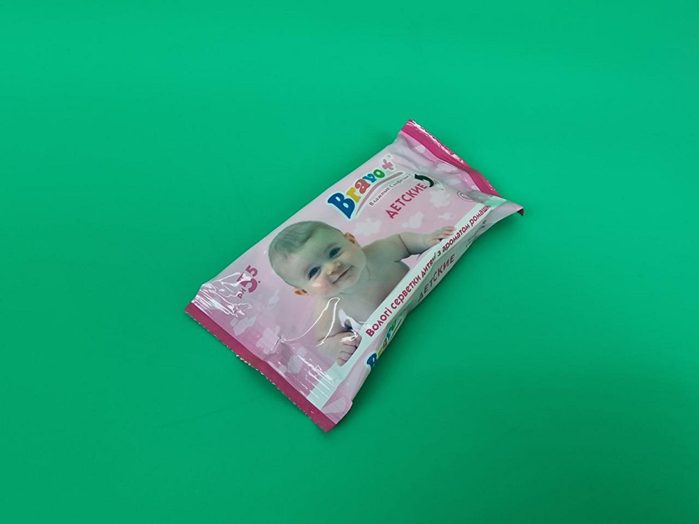 Влажная салфетка  15 шт 