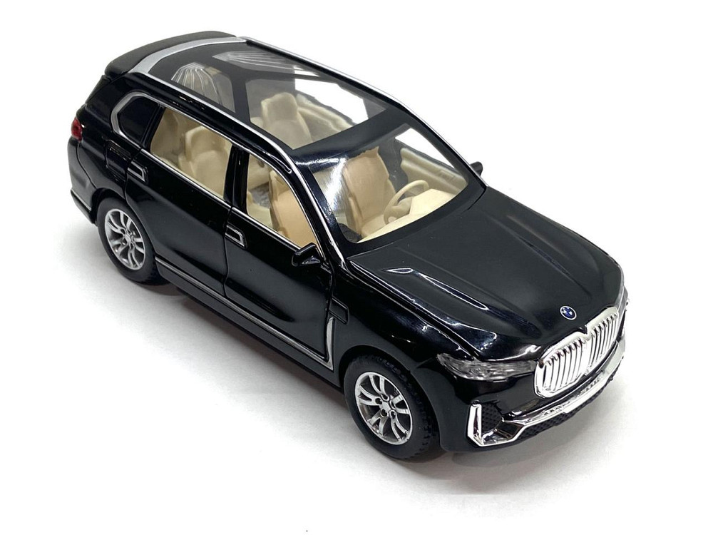 Машинка металева TK Union Group BMW X7 1:32 світло звук відчиняються двері Чорний (GT-01120) Чернігів - фото 2