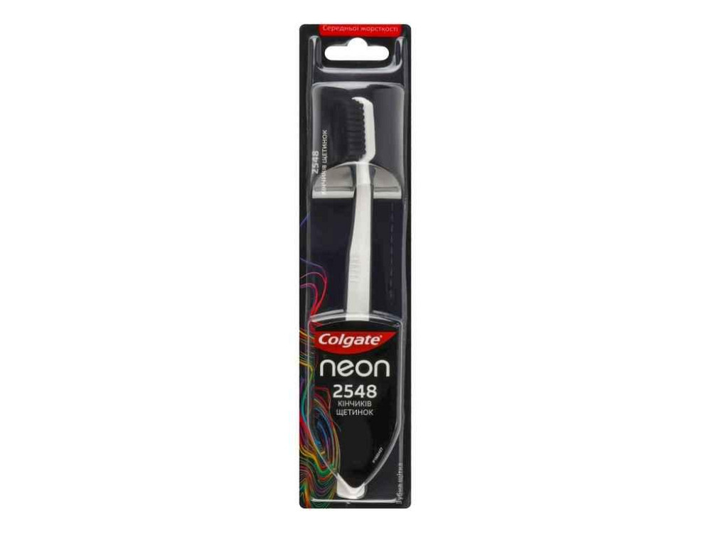 Зубная щетка 1шт NEON средняя ТМ COLGATE Sollmir Киев - изображение 1