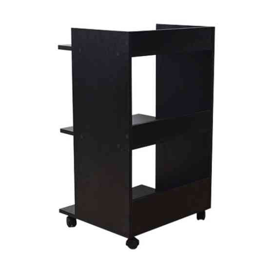 Тележка косметологическая для косметолога UK-05 на 3 полки Черный Киев