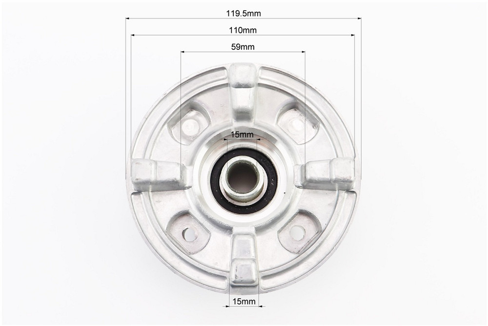 Панель демпферна (посадка зірки 64мм/4 болти, під роздільні резинки), тип 2 Київ - фото 4