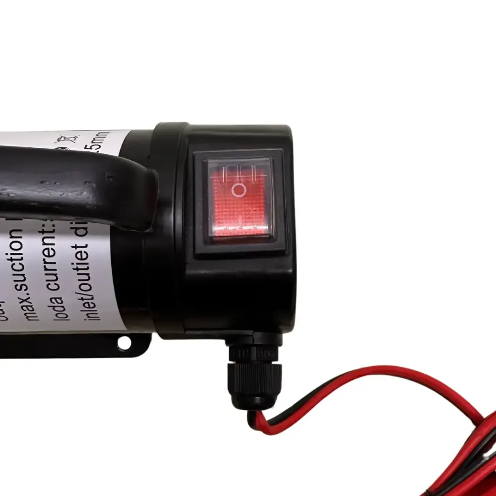 Електрична паливна помпа 24V ONEX OX‑5064 високопродуктивний насос для дизельної техніки паливний насос із захистом Львів - фото 8