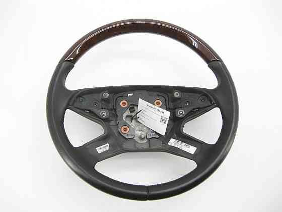 Mercedes-Benz  A1644607103 9E38 Кермо чорна шкіра з деревом кореня горіха рестайлінг GL X164 ML W164 R-class short W251 R-class long V251 Одеса