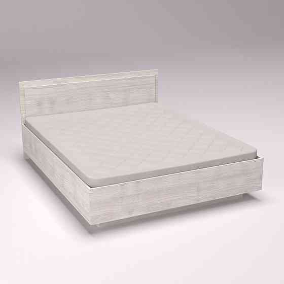 Кровать Кристалл №2 двуспальная, Дуб Шамоні Світлий, 2035х1432х850 Львов