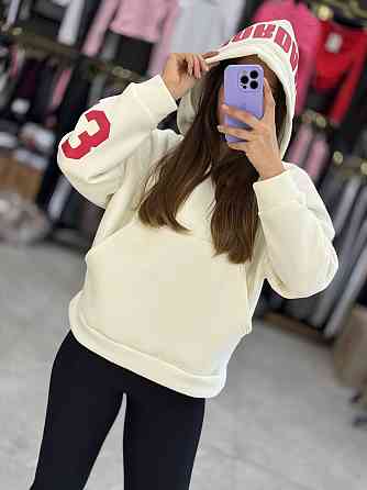 Жіноча стильна комфортна тепла худі турецька трьохнитка на флісі Одеса