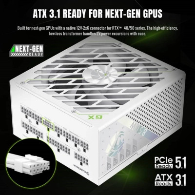 Блок питания Gamemax 850W (GX PRO 850G WH) Винница - изображение 6